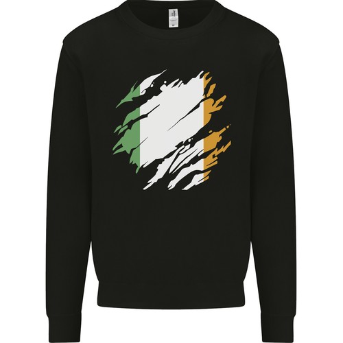 Déchiré irlande drapeau - irlande, st