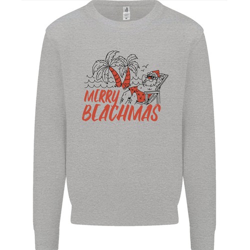 Joyeux beachmas drôle été - joyeux,