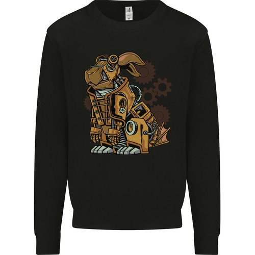 Steampunk lapin hommes pull - steampunk,