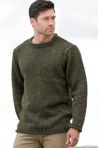 Pull homme 100 - laine, donegal